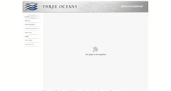 Desktop Screenshot of 3oceans.co.uk